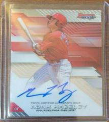 Adam Haseley Baseball Cards 2017 Bowman's Best of Autograph Prices