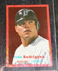 Ivan Rodriguez [Red Hot Foil] Baseball Cards 2021 Topps Archives Prices