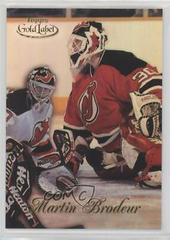 Martin Brodeur [Class 2] #10 Hockey Cards 1998 Topps Gold Label Prices