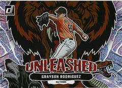 Grayson Rodriguez [Rapture] #U15 Baseball Cards 2023 Panini Donruss Unleashed Prices