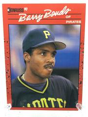 Barry Bonds Baseball Cards 1990 Donruss Prices