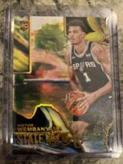 Victor Wembanyama #10 Basketball Cards 2023 Panini Court Kings State of the Art Prices