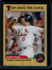 Albert Pujols #149 Baseball Cards 2022 Topps Now Turn Back the Clock Prices