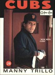 Manny Trillo #142 Baseball Cards 1986 O Pee Chee Prices