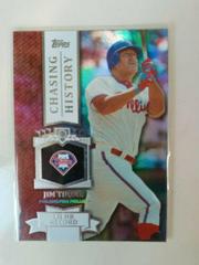Jim Thome [Holofoil] #CH-39 Baseball Cards 2013 Topps Chasing History Prices