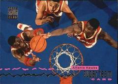 Atlanta Hawks #1 Basketball Cards 1993 Stadium Club Super Team Prices