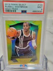 Russell Westbrook [Gold Prizm] Basketball Cards 2013 Panini Select Prices