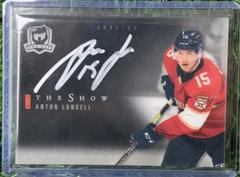 Anton Lundell [Autograph] Hockey Cards 2021 Upper Deck The Cup Show Black Prices