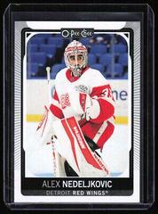 Alex Nedeljkovic [Red] #603 Hockey Cards 2021 Upper Deck O Pee Chee Update Prices