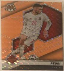 Pedri #130 Soccer Cards 2021 Panini Mosaic Road to FIFA World Cup Prices