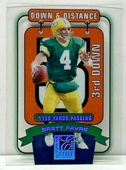 Brett Favre [3rd Down] Football Cards 2000 Panini Donruss Elite Down and Distance Prices