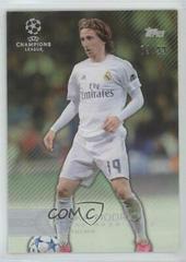 Luka Modric [Green] Soccer Cards 2015 Topps UEFA Champions League Showcase Prices