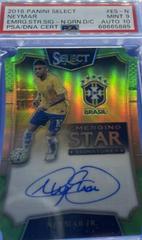 Neymar Jr. [Green] Soccer Cards 2016 Panini Select Signatures Prices