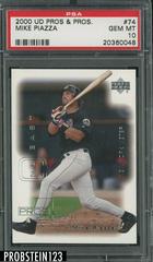 Mike Piazza #74 Baseball Cards 2000 UD Pros & Prospects Prices