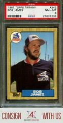 Bob James #342 Baseball Cards 1987 Topps Tiffany Prices