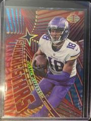 Justin Jefferson [Red] #SS-8 Football Cards 2022 Panini Illusions Shining Stars Prices