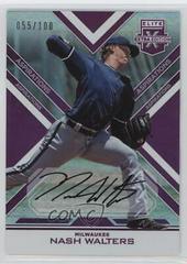 Nash Walters [Autograph Aspirations Purple] #10 Baseball Cards 2016 Panini Elite Extra Edition Prices