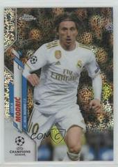 Luka Modric [Speckle Refractor] Soccer Cards 2019 Topps Chrome UEFA Champions League Prices