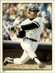 Reggie Jackson #107 Baseball Cards 1981 Topps Stickers Prices