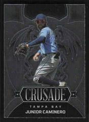 Junior Caminero #3 Baseball Cards 2023 Panini Chronicles Crusade Prices