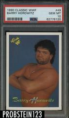 Barry Horowitz #49 Wrestling Cards 1990 Classic WWF Prices