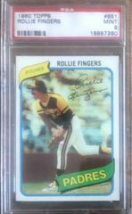 Rollie Fingers Baseball Cards 1980 Topps Prices