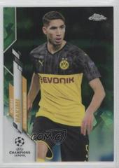 Achraf Hakimi [Green] Soccer Cards 2019 Topps Chrome UEFA Champions League Sapphire Prices