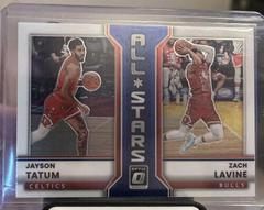 Jayson Tatum, Zach LaVine Basketball Cards 2022 Panini Donruss Optic All Stars Prices
