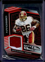 Adrian Peterson [Electric Etch Red] #61 Football Cards 2019 Panini Obsidian Prices