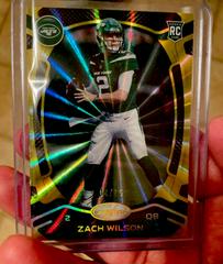 Zach Wilson [Gold FOTL] #102 Football Cards 2021 Panini Certified Prices