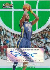 Danny Granger [Autograph Green Refractor] Basketball Cards 2005 Finest Prices