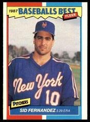 Sid Fernandez #13 Baseball Cards 1987 Fleer Baseball's Best Prices