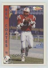 Ben Coates Football Cards 1992 Pacific Prices