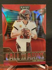 Tom Brady [Red] #CA-TBR Football Cards 2021 Panini Playoff Call to Arms Prices
