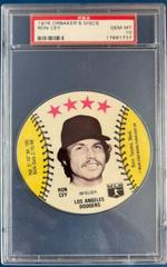 Ron Cey Baseball Cards 1976 Orbaker's Discs Prices