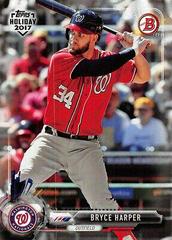 Bryce Harper #THBHA Baseball Cards 2017 Topps Holiday Bowman Prices