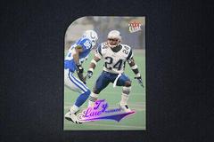 Ty Law [Platinum Medallion] #13 Football Cards 2004 Ultra Prices
