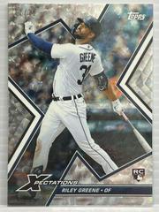 Riley Greene [Crackle] Baseball Cards 2023 Topps Xpectations Prices