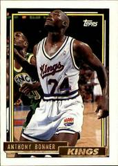 Anthony Bonner #75 Basketball Cards 1992 Topps Gold Prices