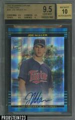 Joe Mauer [Xfractor] #391 Baseball Cards 2002 Bowman Chrome Prices