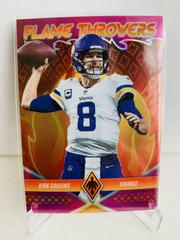 Kirk Cousins [Pink] #FT-10 Football Cards 2022 Panini Phoenix Flame Throwers Prices