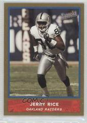 Jerry Rice [Gold] #143 Football Cards 2004 Bazooka Prices