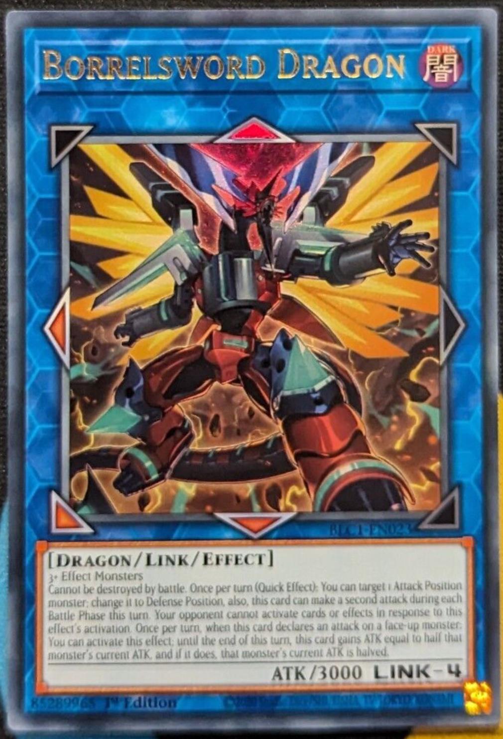 Borrelsword Dragon [1st Edition] BLC1-EN023 Prices | YuGiOh Battles of ...