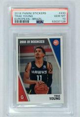 Trae Young [Brazil] Basketball Cards 2018 Panini Stickers European Prices