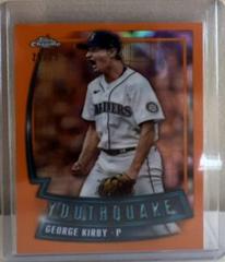 George Kirby [Orange] #YQ-10 Baseball Cards 2023 Topps Chrome Youthquake Prices