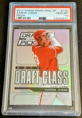 Aaron Judge [Prizm] Baseball Cards 2013 Panini Prizm Perennial Draft Picks Prices
