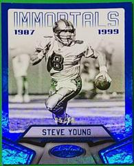 Steve Young [Mirror Blue] Football Cards 2016 Panini Certified Prices
