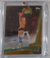 The Miz [Gold] Wrestling Cards 2019 Topps WWE Money in the Bank Autographs Prices