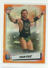Adam Cole [Orange Refractor] #72 Wrestling Cards 2021 Topps Chrome WWE Prices
