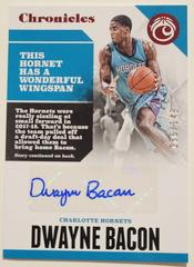 Dwayne Bacon [Red] #CA-DBC Basketball Cards 2017 Panini Chronicles Autographs Prices